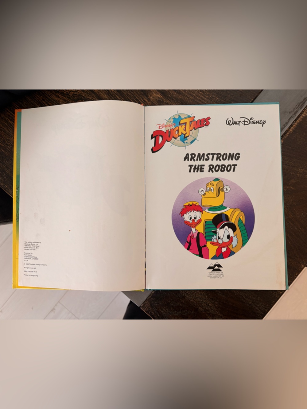 Disney DuckTales Hardcover – Teal Cover with Orange Illustration - Picture 4 of 5